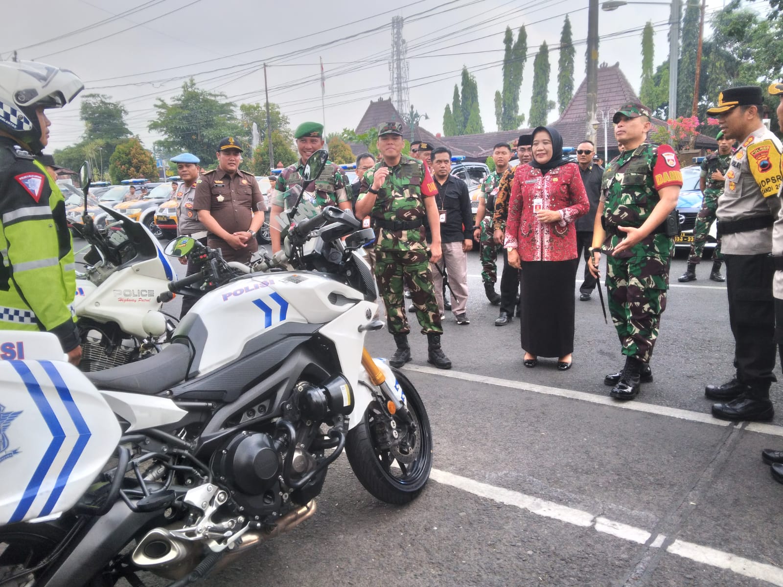 Operasi Mantap Brata Candi, Polres Purbalingga Kerahkan 151 Personel