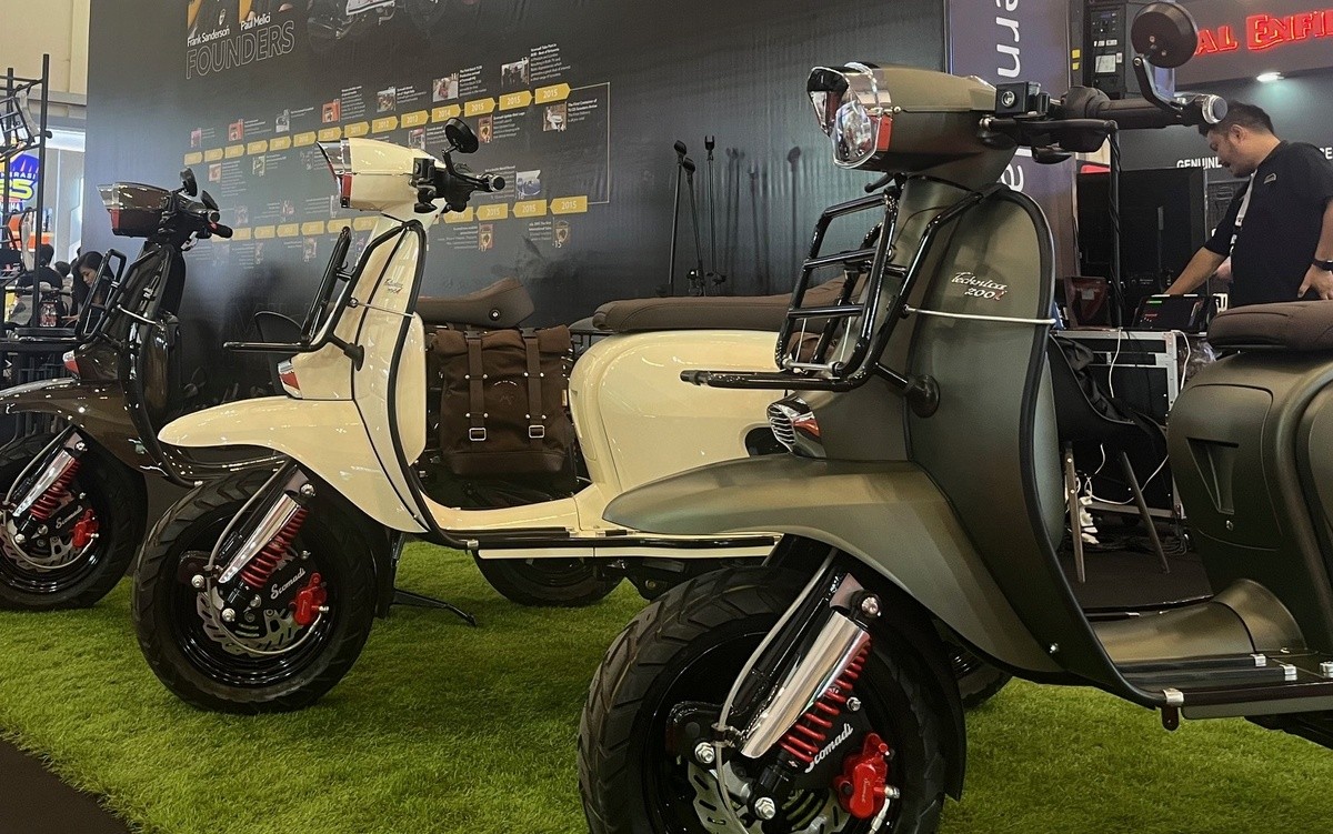 Lawan Vespa? Scomadi Muncul di GIIAS 2025 dengan Kejutan Gaya Inggris