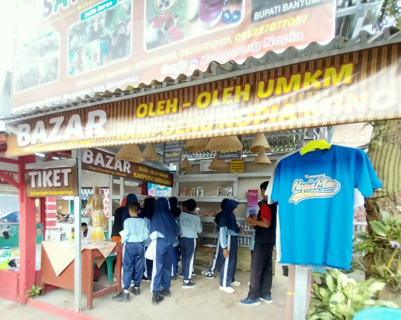 Meski Galeri Sederhana, Pemasaran Produk UMKM Kampung Nopia Melonjak