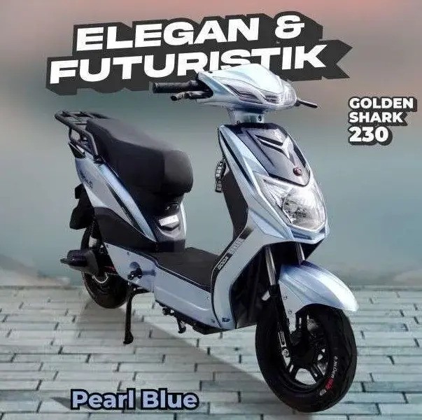 Motor Listrik Goda Golden Shark Desain Super Ramping dengan Harga 8 Jutaan