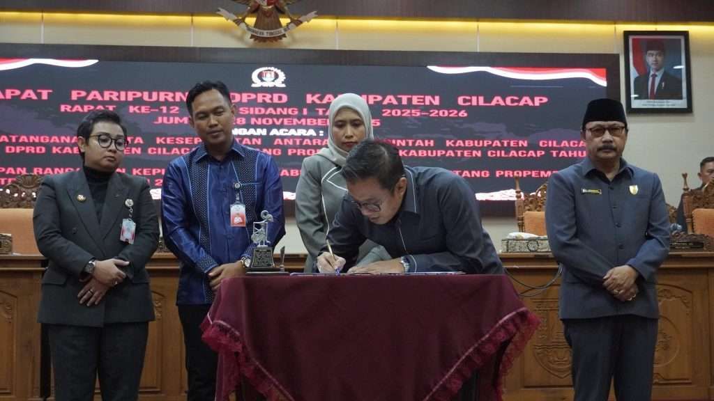 Pemerintah dan DPRD Cilacap Tetapkan 13 Raperda Prioritas dalam Propemperda 2026