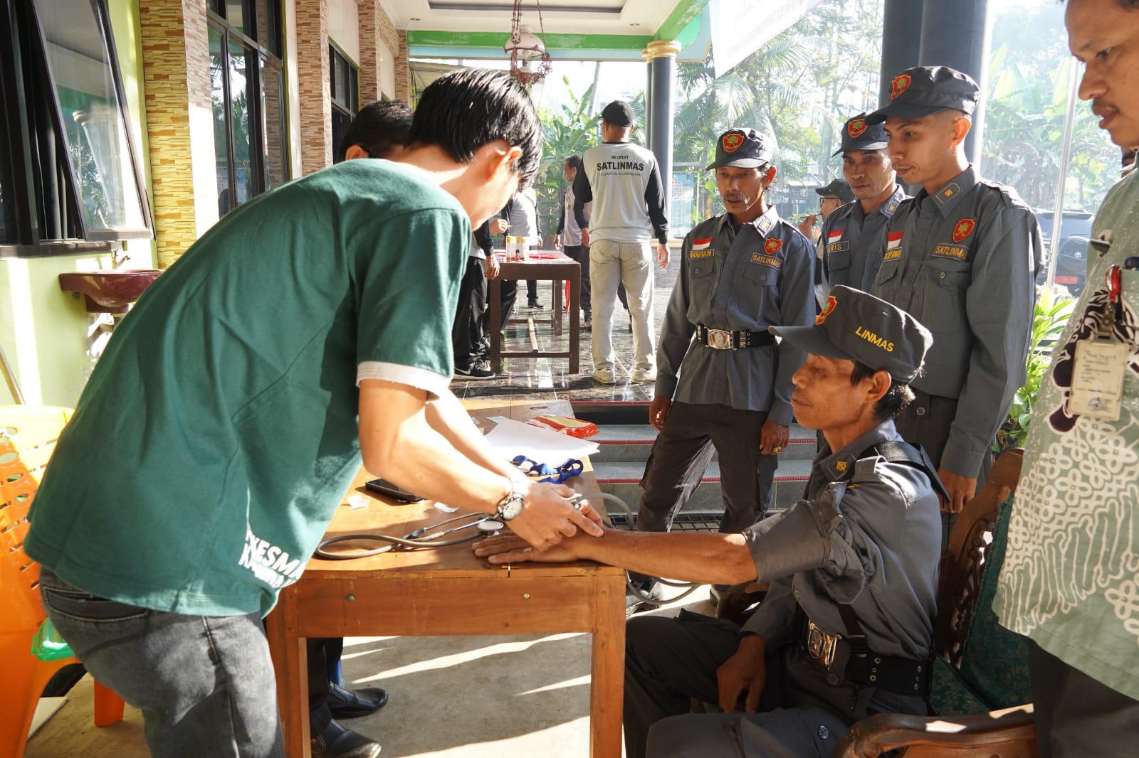 Jadi Perintis Pertama, Kecamatan Kaligondang Gelar Retreat 184 Satlinma