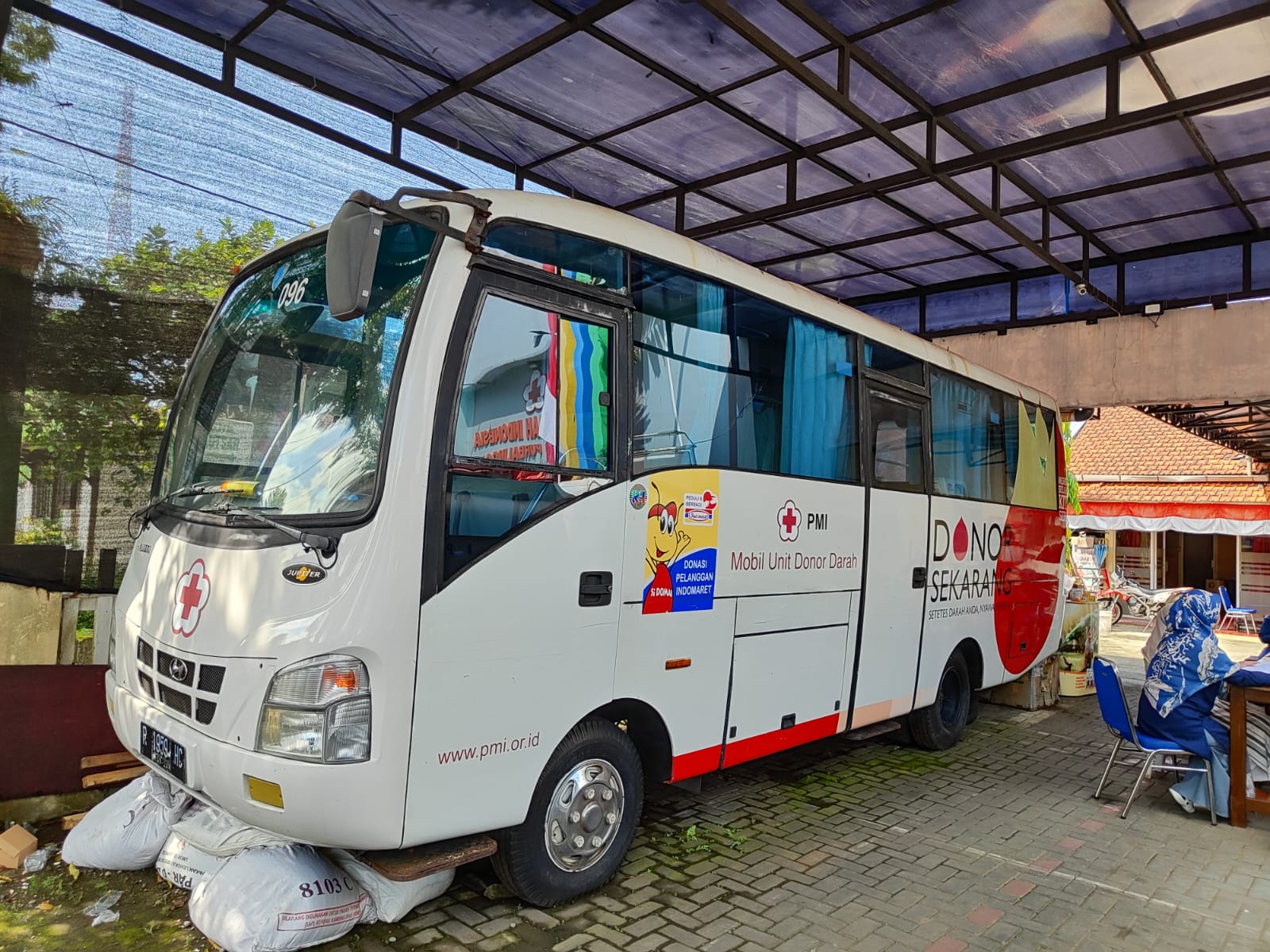 Mangkrak Dua Tahun, Bus Donor Darah Menanti Diperbaiki