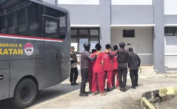 Alami Penurunan Risiko, 7 Napiter Lapas Pasir Putih Nusakambangan Dipindah