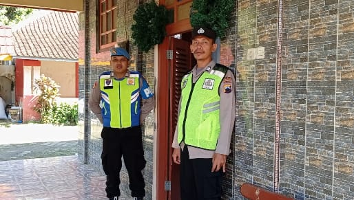 Jelang Nataru, Polres Kebumen Amankan GKJ Tunjungseto