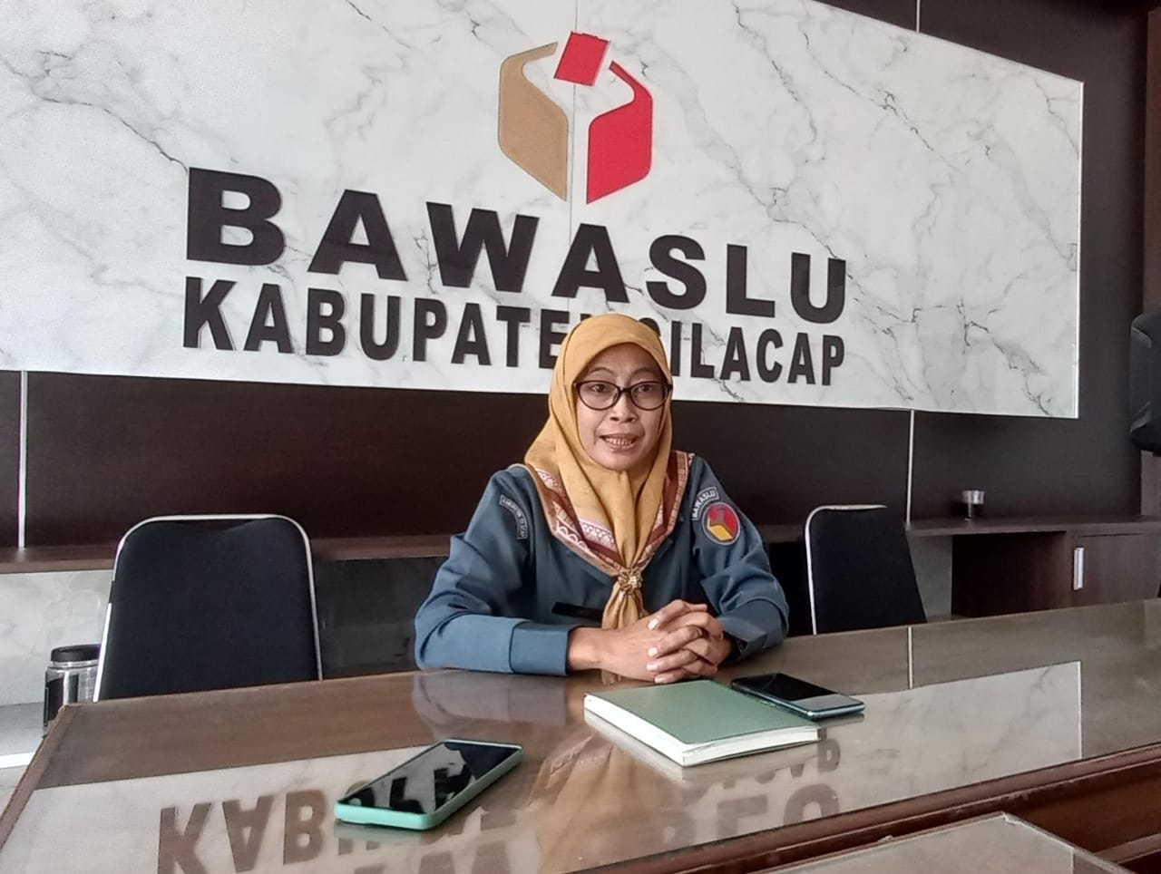 Bawaslu Cilacap Raih Predikat Informatif dari Bawaslu RI