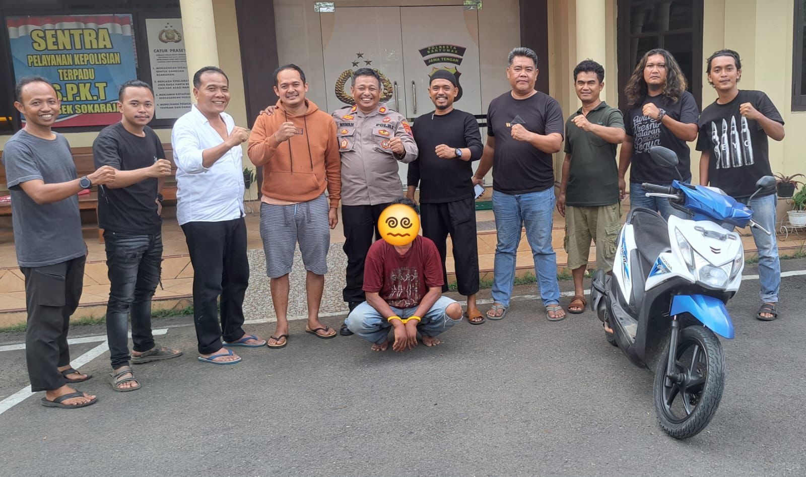 Modus Pura-pura Beli Mie Ayam, Resmob Polresta Banyumas Bekuk Pelaku Curanmor di Cilacap