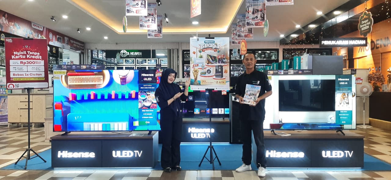 Hisense Spesial Deals di Depo Pelita