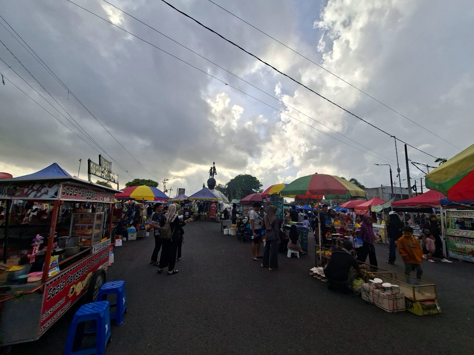 Pedagang CFD Cilacap Berangsur Pulih Usai Demo Ricuh