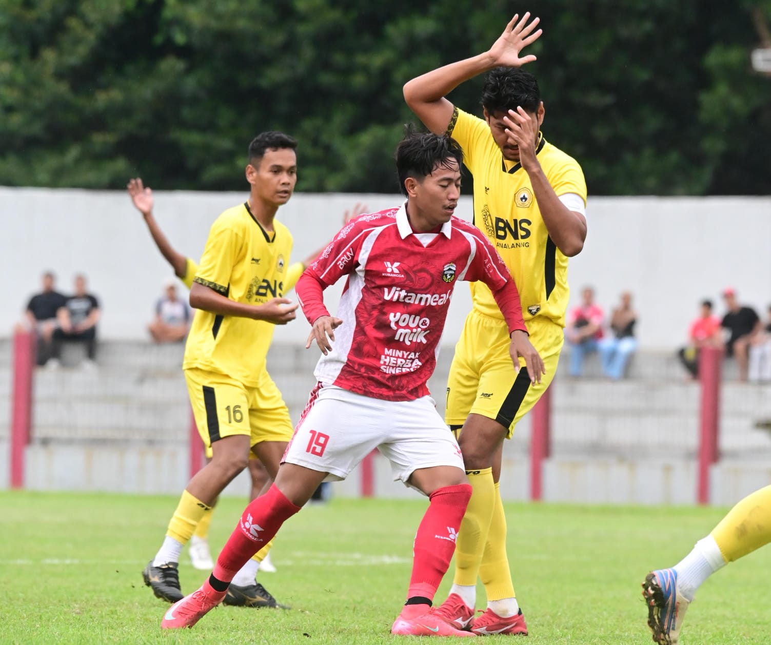 Kalahkan Persikama 3-0, Persibangga Belum Terkalahkan di Laga Uji Coba Pra Musim