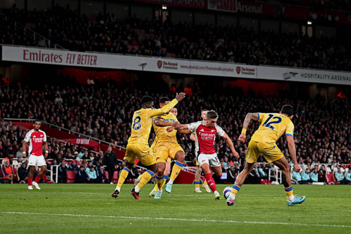 Arsenal vs Crystal Palace Berakhir Imbang dengan Skor Akhir 2-2 
