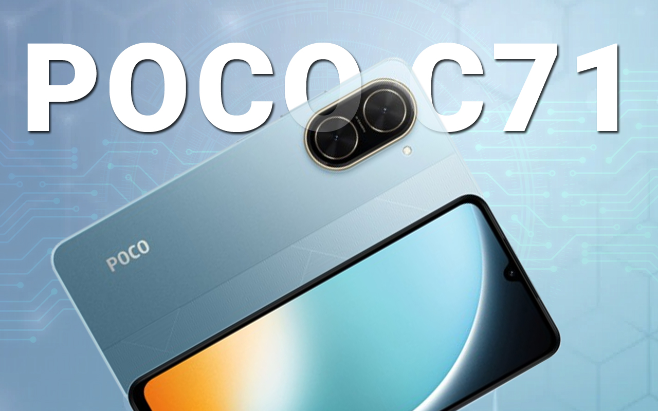  HP POCO C71 Hadir dengan Layar Luas dan Baterai Tahan Lama, Cocok Buat Aktivitas Seharian