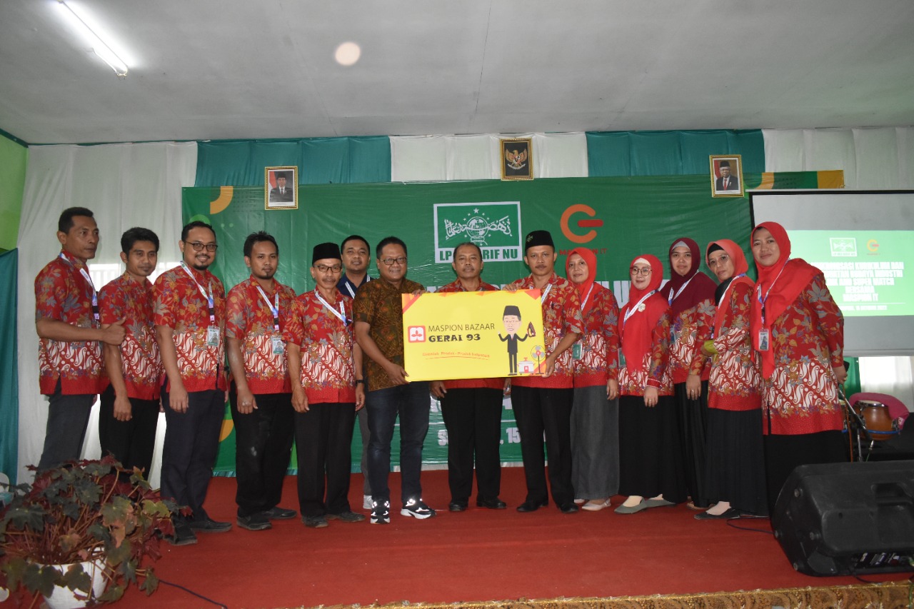  SMK Ma'arif NU 1 Sumpiuh MoU dan Launching Mitra Bisnis Maspion
