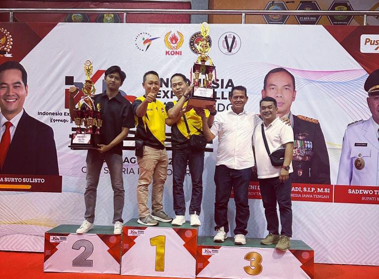 Atlet Taekwondo Cilacap Raih Juara Umum di Kejuaraan Piala DPR RI