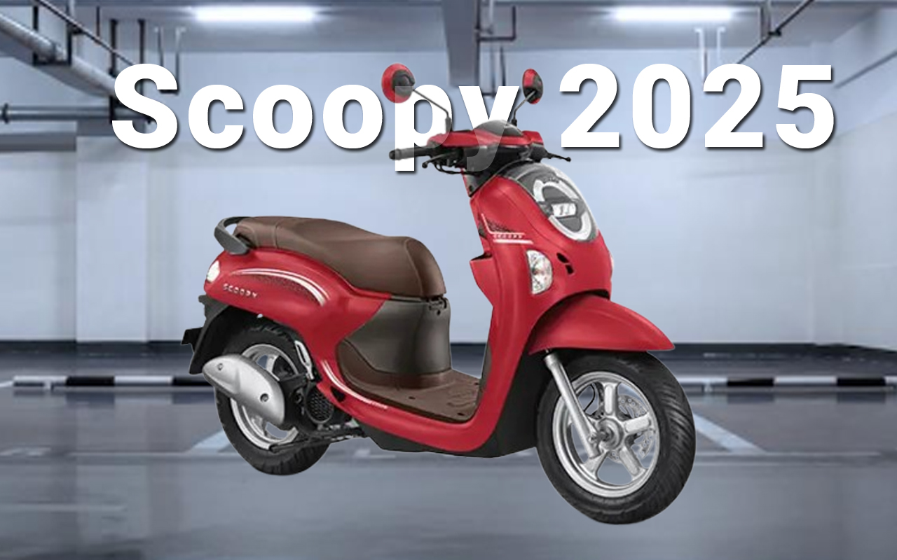 Scoopy 2025 Tetap Stylish dan Irit, Ini Perbandingannya dengan Scoopy Lama