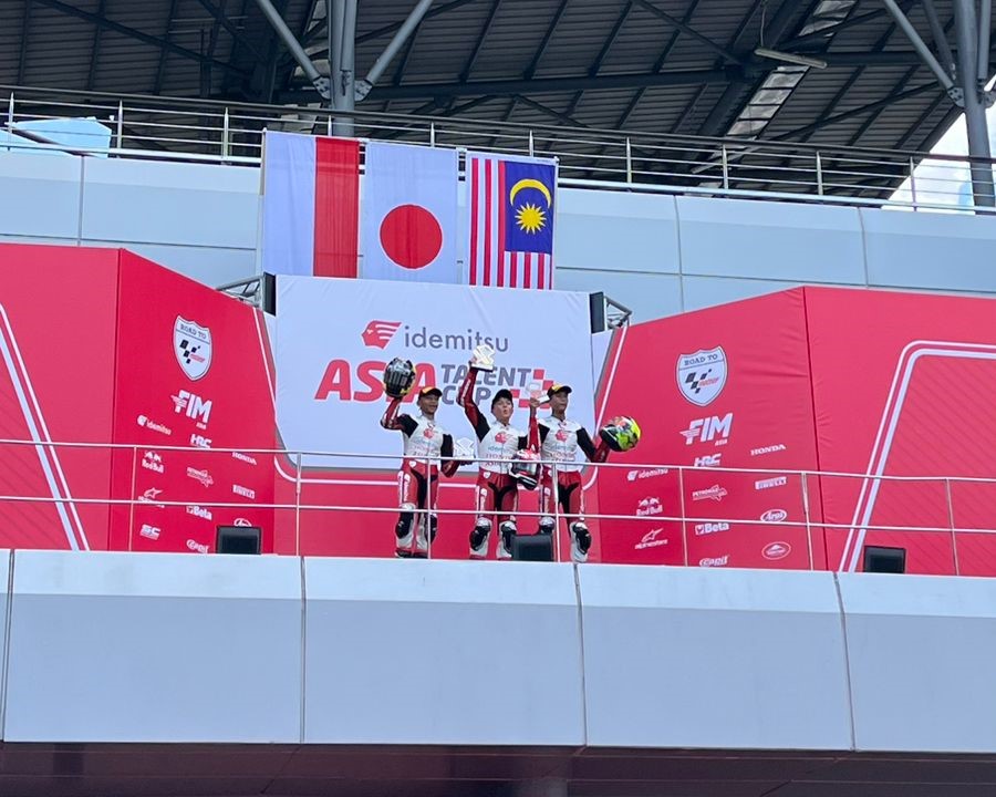 Pembalap Binaan Astra Honda Kibarkan Merah Putih dari Podium IATC Malaysia