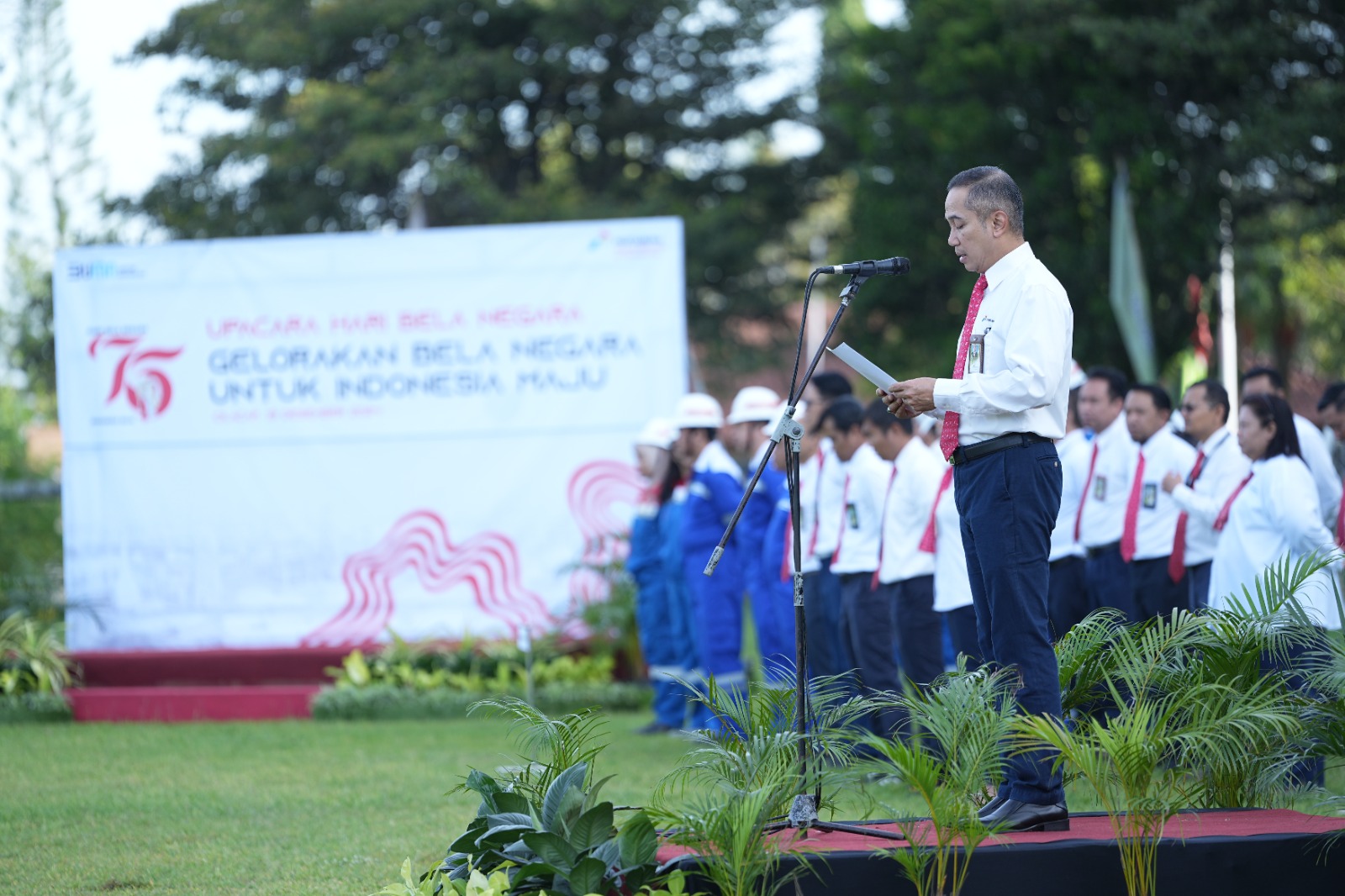 Perwira Kilang Cilacap Tegaskan Komitmen 5 Perilaku Ikrar Bela Negara