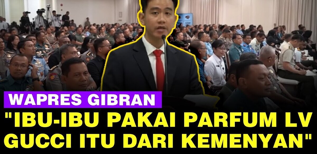 Wapres Gibran Bongkar Bahan Rahasia Parfum Mewah yang  Ternyata dari Kemenyan!