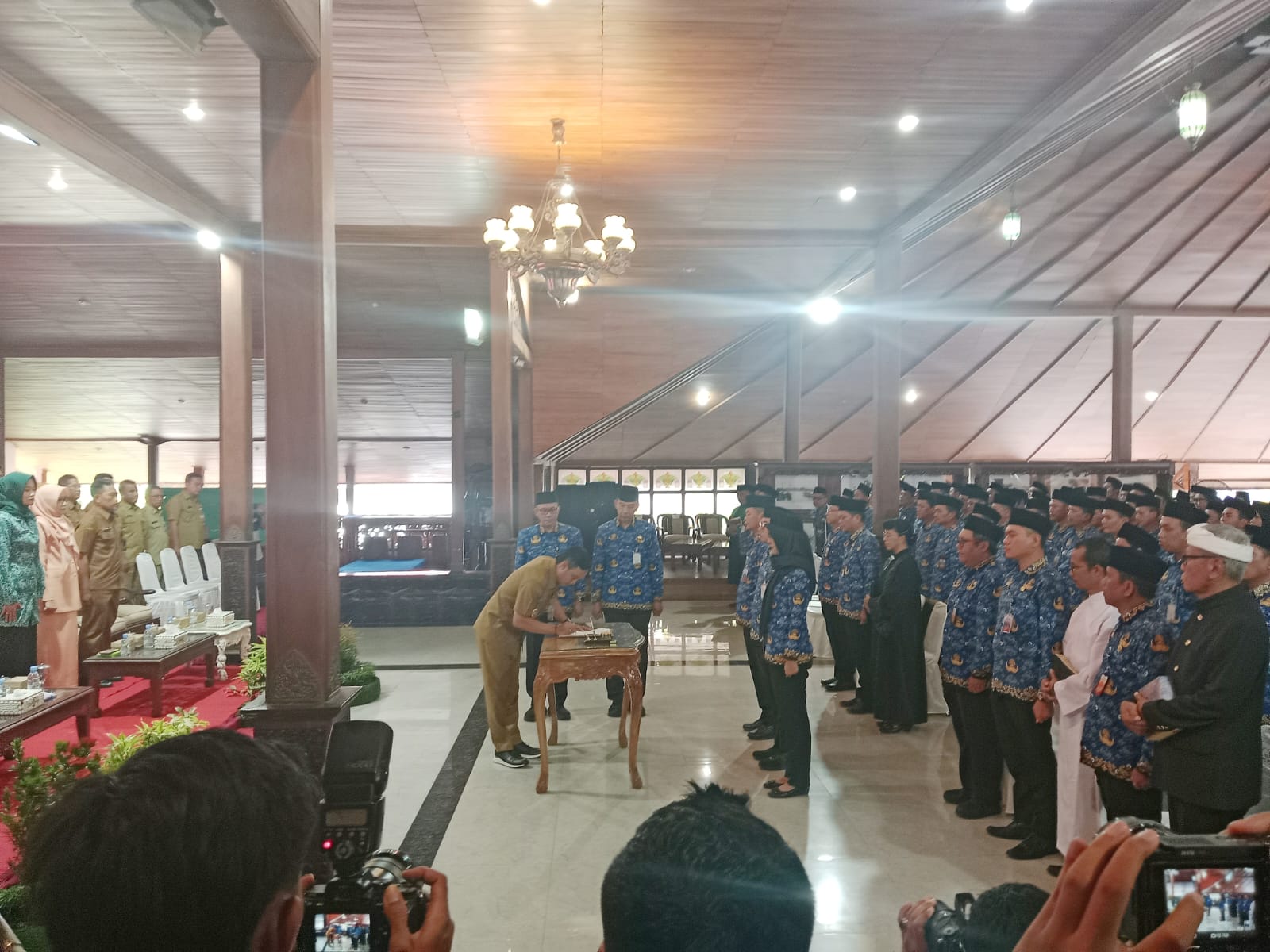 261 Pejabat Pemkab Cilacap Dilantik, Bupati Tegaskan Bebas Jual Beli Jabatan