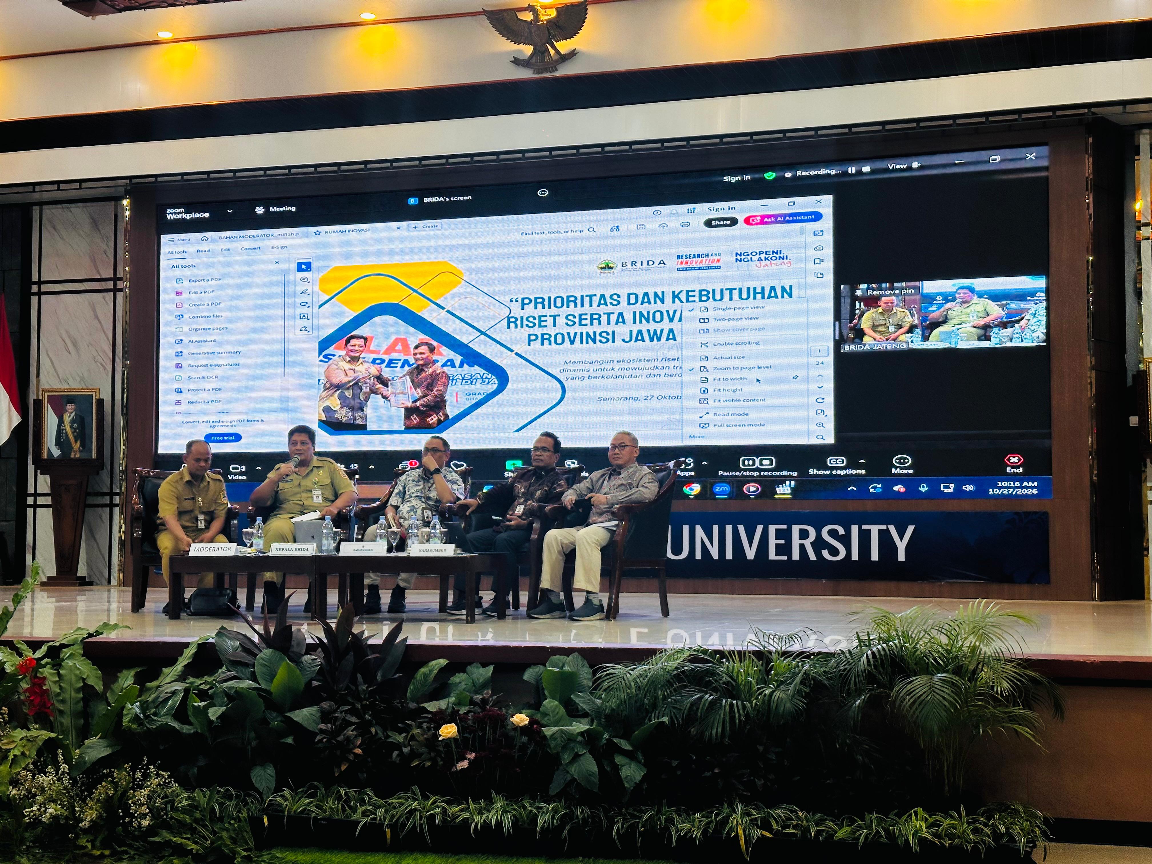 UT Purwokerto dan BRIN Perkuat Kolaborasi dalam Pengembangan Riset dan Pendidikan
