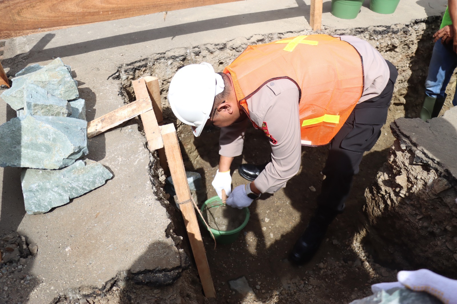 Polres Mulai Pembangunan Gedung Pelayanan SKCK Baru