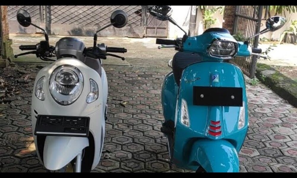 Perbandingan antara motor matic Scoopy vs Vespa, Adu Gaya Skuter Matic Retro Terpopuler