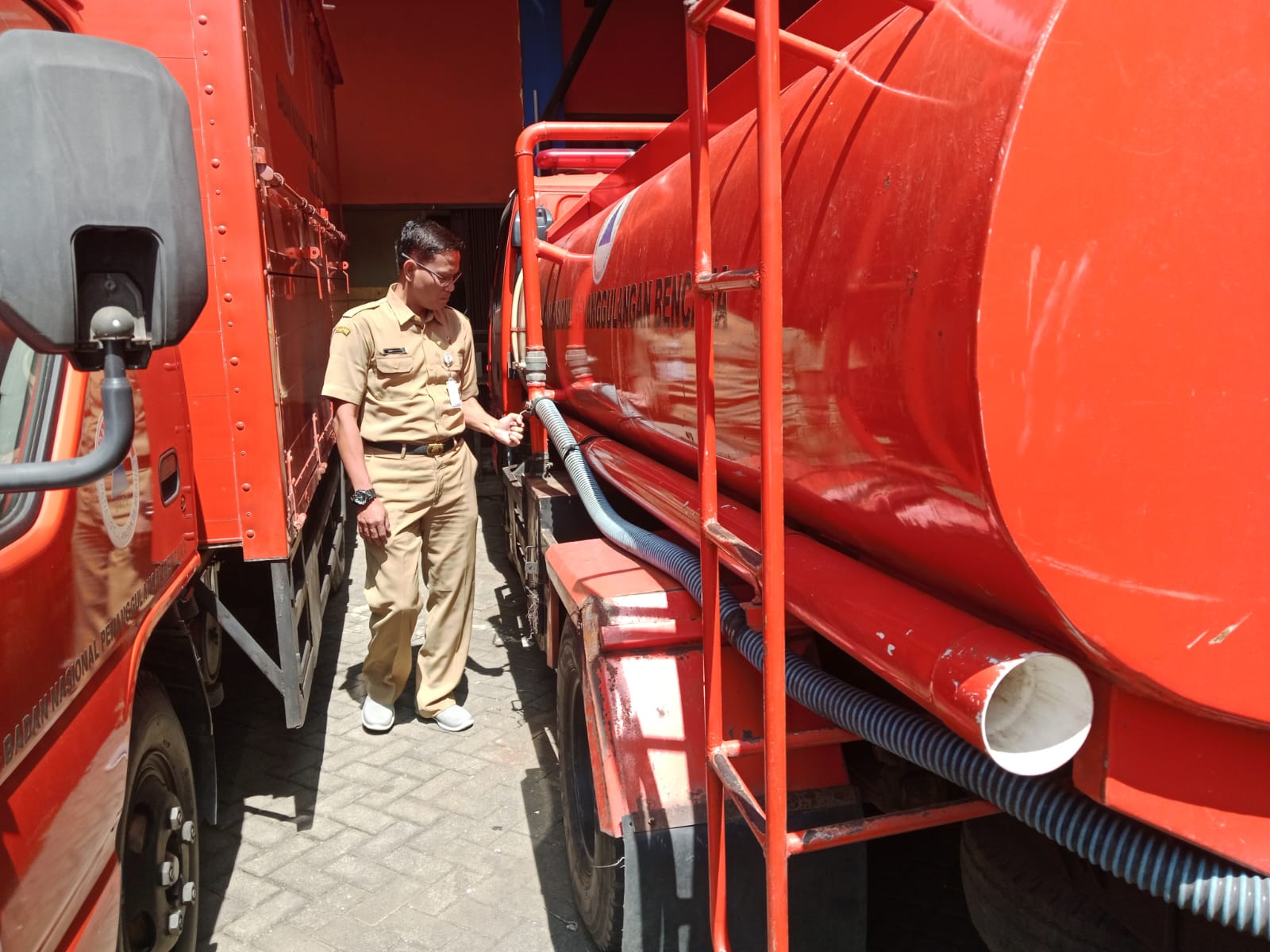 Hadapi Kemarau Kering, BPBD Cilacap Siapkan Tiga Armada Mobil Tangki Air Bersih