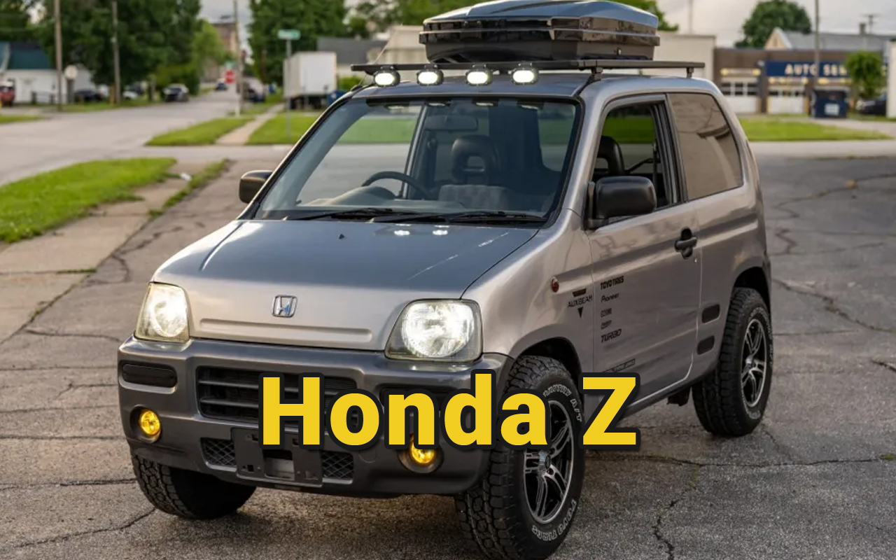 Honda Z: Kei Car Unik dengan Mesin Tengah dan 4WD, Layak Jadi Koleksi?