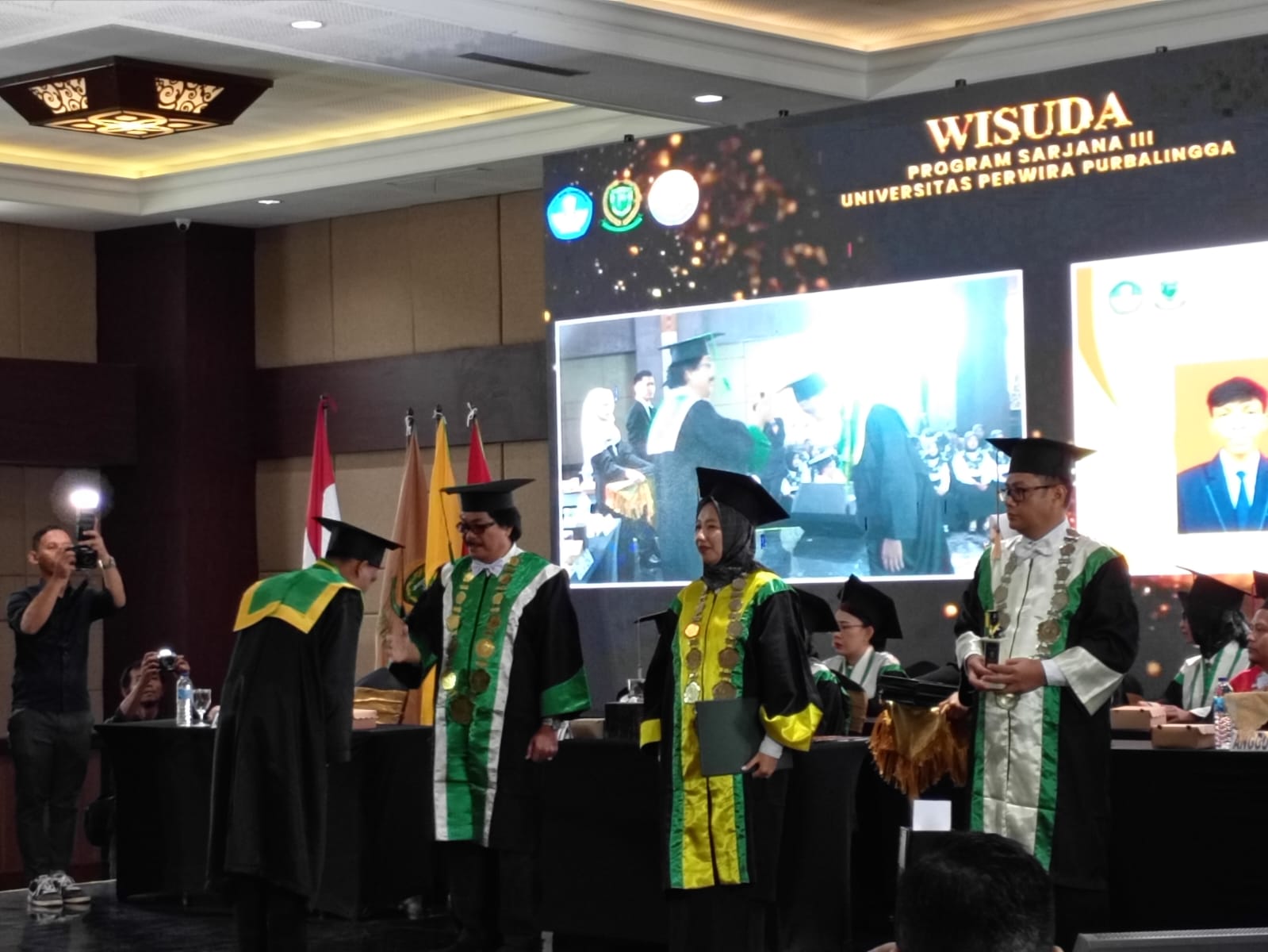 Unperba Wisuda 62 Mahasiswa, Satu Diantaranya Mahasiswa Internasional dari Korea Selatan