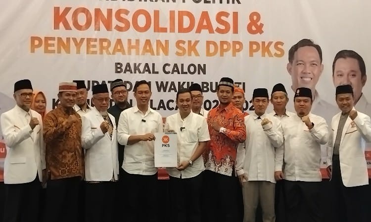 Dukungan Terus Bertambah, Giliran PKS Dukung Pasangan Syamsul-Sindy untuk Pilkada 2024