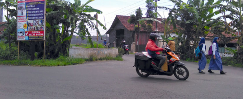 Jalan Sunan Kalijaga Mendesak Dipasang Rambu