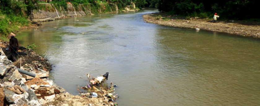 Sungai Tajum Tercemar Limbah Emas