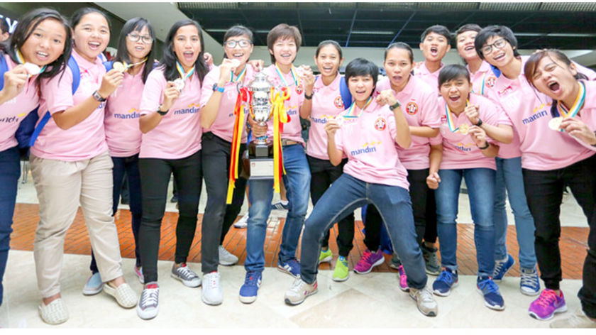 Di Balik Kesuksesan Jaya Kencana Angels Menjuarai Turnamen Futsal Putri Asia Tenggara