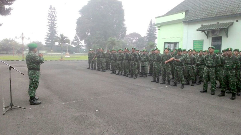 Kodim 0701/Banyumas Gelar Upacara Bendera