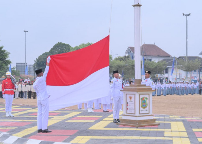 Suasana Khidmat Upacara HUT ke-81 RI di Banjarnegara, Acara Berlanjut hingga Malam Hari