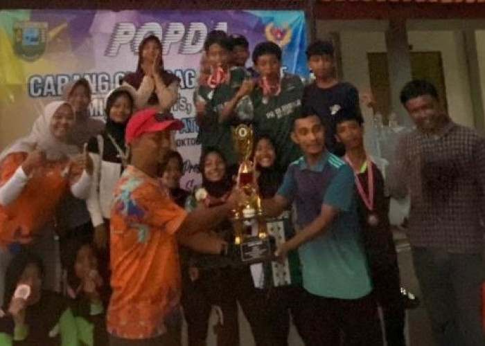 MTsN 1 Kebumen Raih Juara Umum Cabor Pentaque Popda