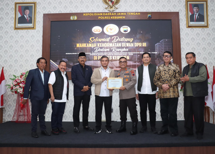 MKD DPR RI Gandeng Polres Kebumen Awasi TNKB Khusus