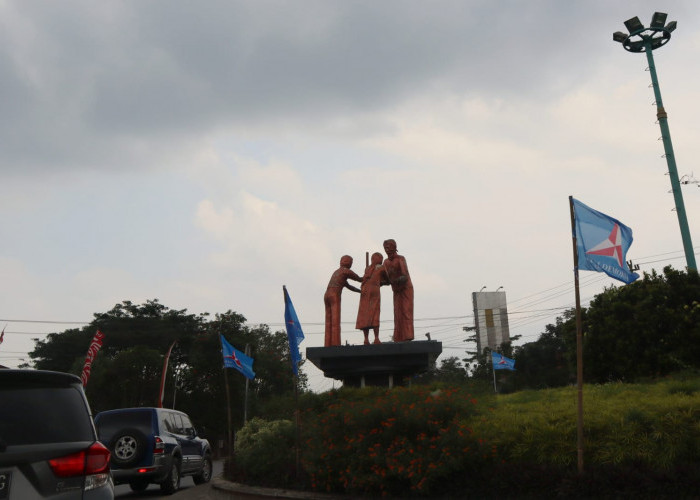 Satpol PP : Larangan Bendera Parpol di Jalan Jenderal Soedirman dan Gatot Soebroto 