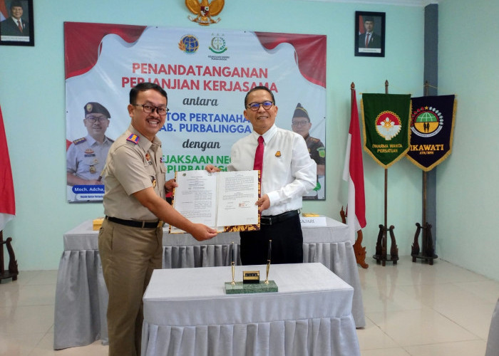 Upaya Selesaikan Masalah Tanah, BPN Purbalingga Gandeng Kejari Purbalingga dalam Program PTSL