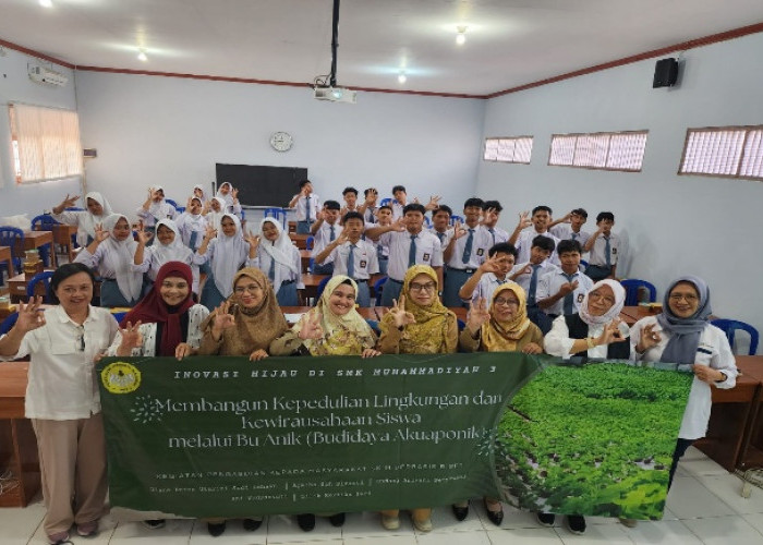 Pengabdian pada Masyarakat Dosen Prodi Magister Ilmu Lingkungan Unsoed di SMK 3 Muhammadiyah Purwokerto