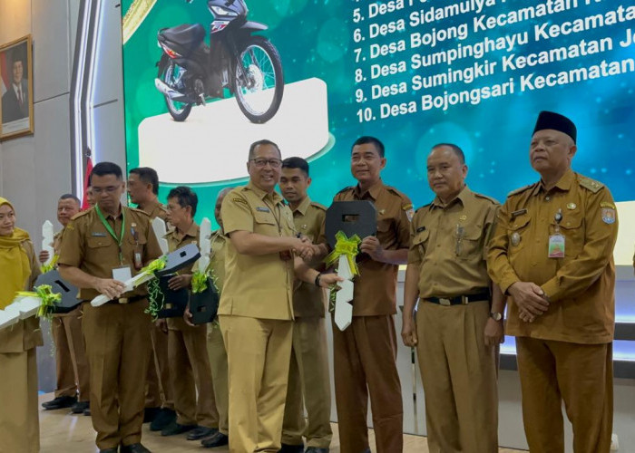 11 Desa di Cilacap yang Bayar PBB Tepat Waktu Dapat Hadiah