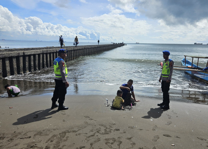 Antisipasi Kecelakaan Laut, Polisi Perketat Pengamanan Pantai di Cilacap