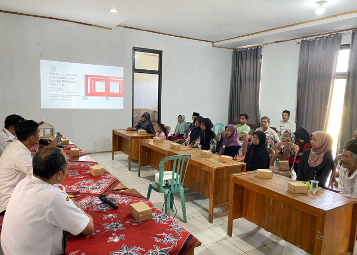 Bantuan Ruspin Rp 40 Juta Hanya untuk Material, Korban Tanah Bergerak Maribaya Purbalingga Bangun Mandiri
