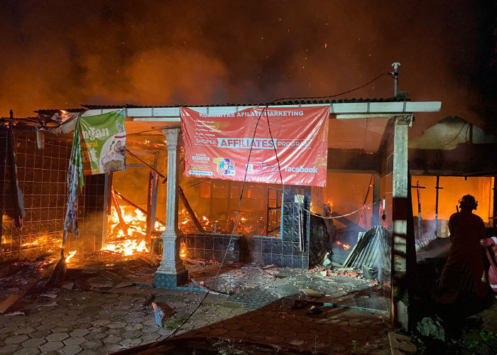 Rumah di Sikanco, Cilacap Ludes Terbakar, Warga Dengar Suara Minta Tolong Saat Kebakaran 