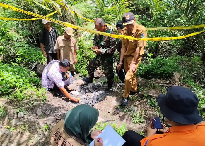 Kemunculan Api dari Tanah di Desa Sijeruk Hebohkan Warga Banjarnegara