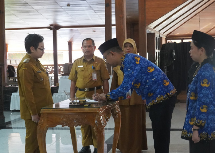 Setahun Masa Percobaan, 139 CPNS di Cilacap Dilantik Jadi PNS
