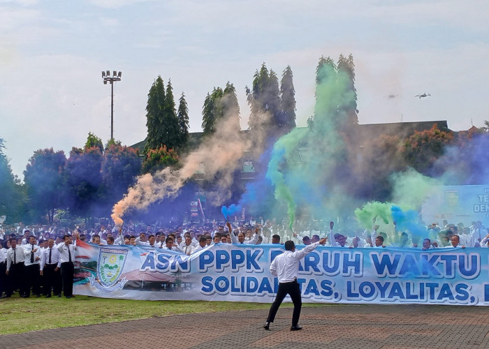 Lantik 2.836 PPPK Paruh Waktu, Bupati Purbalingga:  Kinerja Harus Ditingkatkan