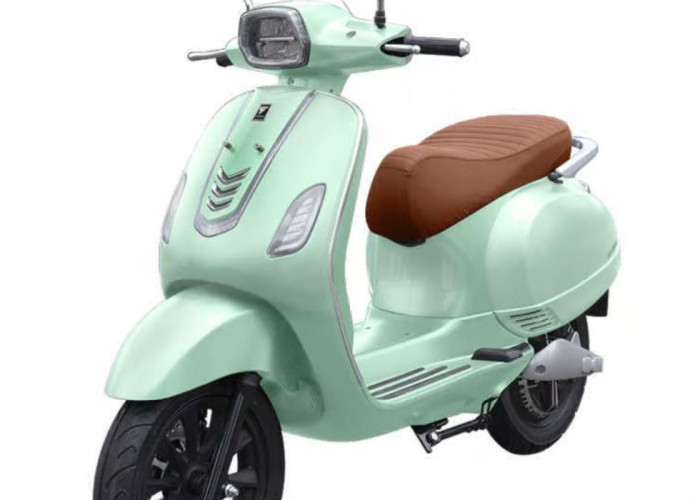 5 Kelebihan Motor Listrik Smoot Zuzu, Desain Vespa Keren