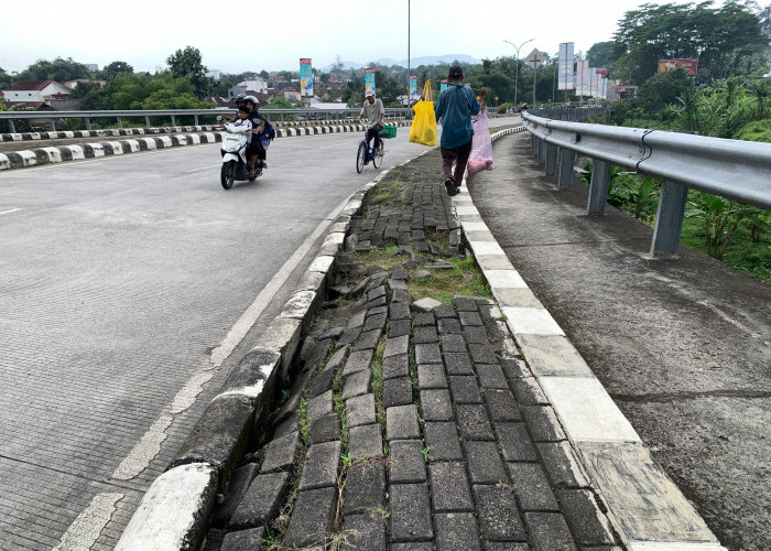 Trotoar Underpass Rusak, DPU Akui Terkendala Anggaran