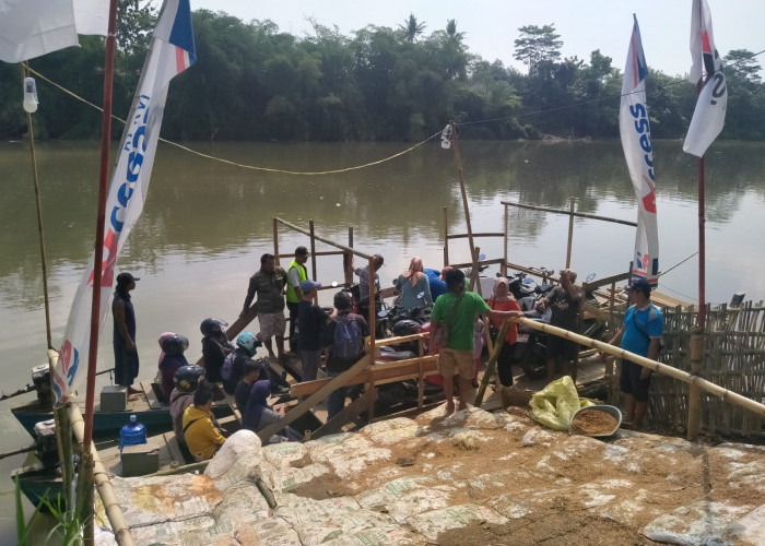 Penyeberangan Dadakan Beroperasi Tanpa Izin, Dishub Banyumas Khawatirkan Keselamatan Warga di Sungai Serayu